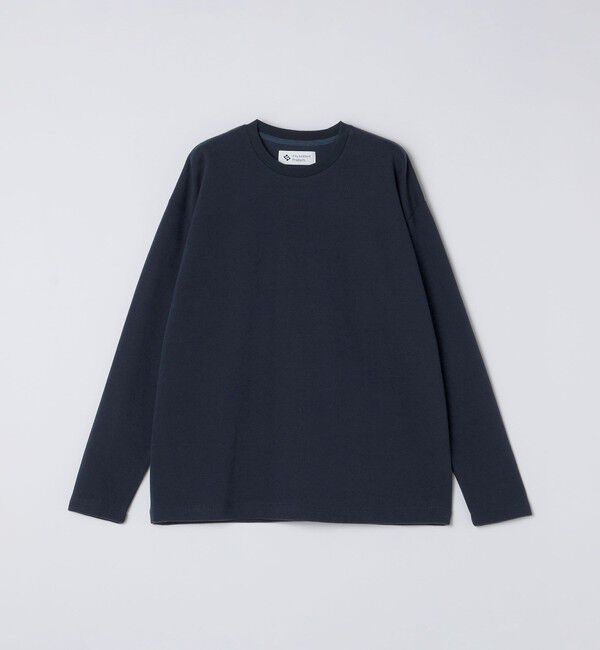 SHIPS「City Ambient Products: ソフト テンジク ロングスリーブ」|Tシャツ・カットソー|ネイビー