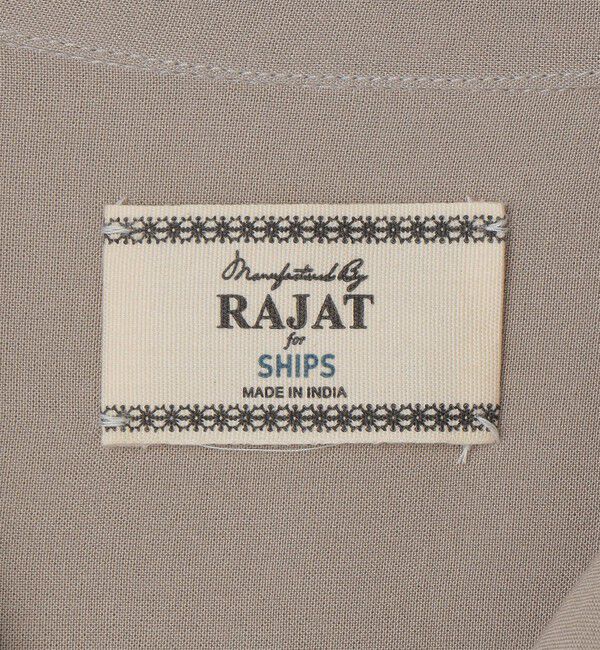 SHIPS「RAJAT: インディア エンブロイダリー ショートスリーブ シャツ」|シャツ・ブラウス|