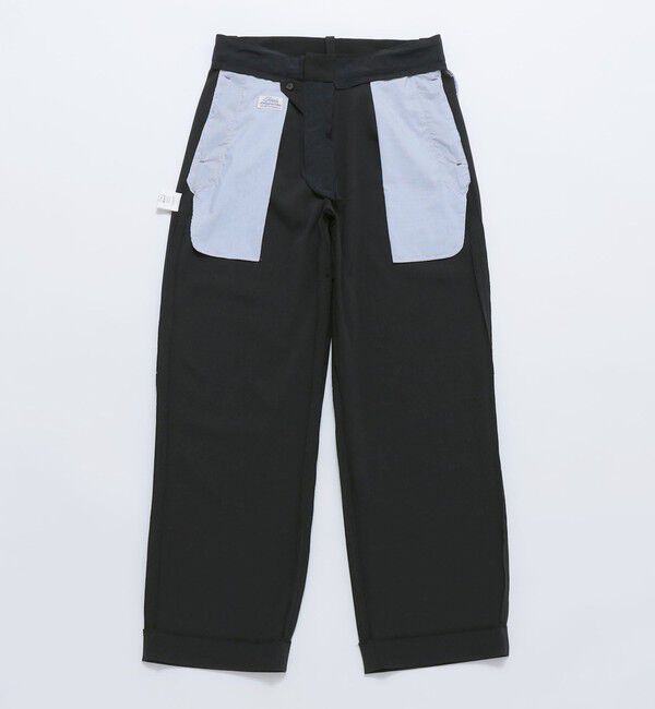 SHIPS「tone: TROPICAL WIDE SLACKS」|チノ|