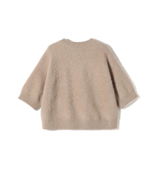 SHIPS for women「《予約》杢 フォックス カシミヤ 半袖 プルオーバー」|ニット・セーター|