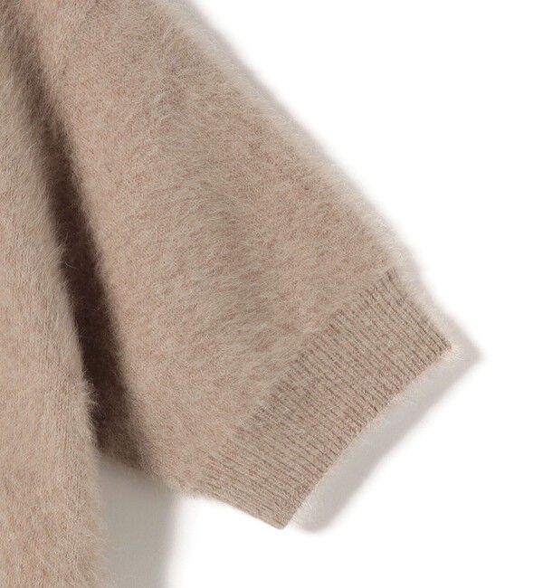 SHIPS for women「《予約》杢 フォックス カシミヤ 半袖 プルオーバー」|ニット・セーター|
