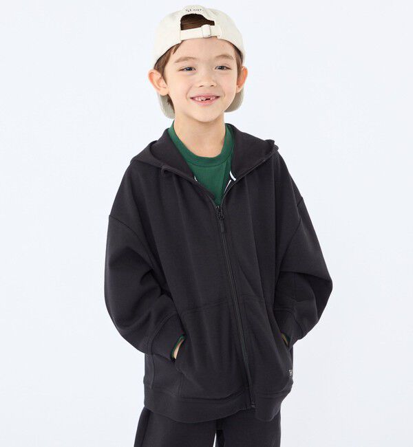 SHIPS KIDS「120～130cm /〈抗菌・防臭〉ファンクション ジップ パーカ」|パーカー|