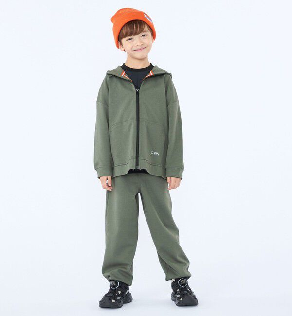 SHIPS KIDS「120～130cm /〈抗菌・防臭〉ファンクション ジップ パーカ」|パーカー|
