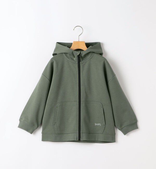 SHIPS KIDS「120～130cm /〈抗菌・防臭〉ファンクション ジップ パーカ」|パーカー|
