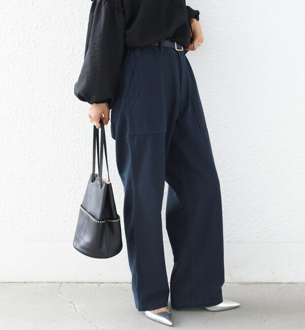 SHIPS for women「【SHIPS別注】JOHNBULL:〈洗濯機可能〉ベイカー パンツ」|その他|