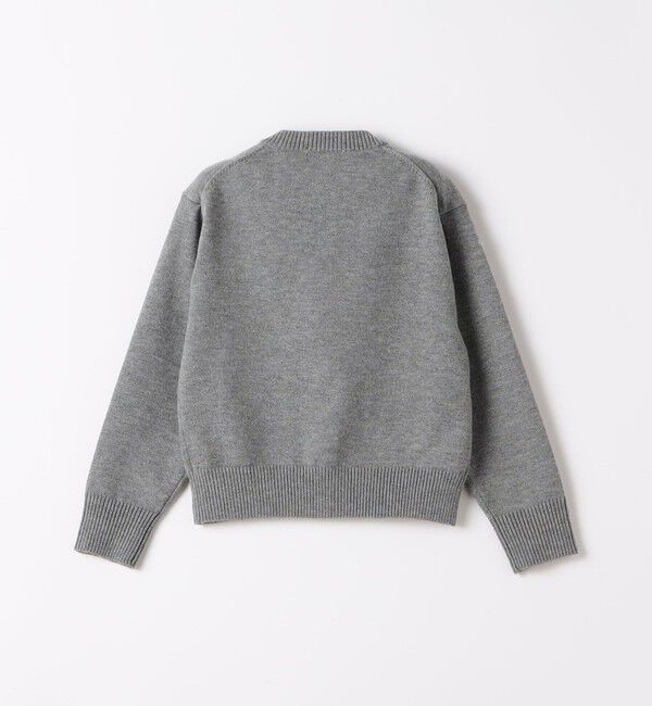 SHIPS Colors 「《予約》【一部WEB限定】100～140cm /〈手洗い可能〉リンク ビジュー カーディガン◆」|カーディガン|