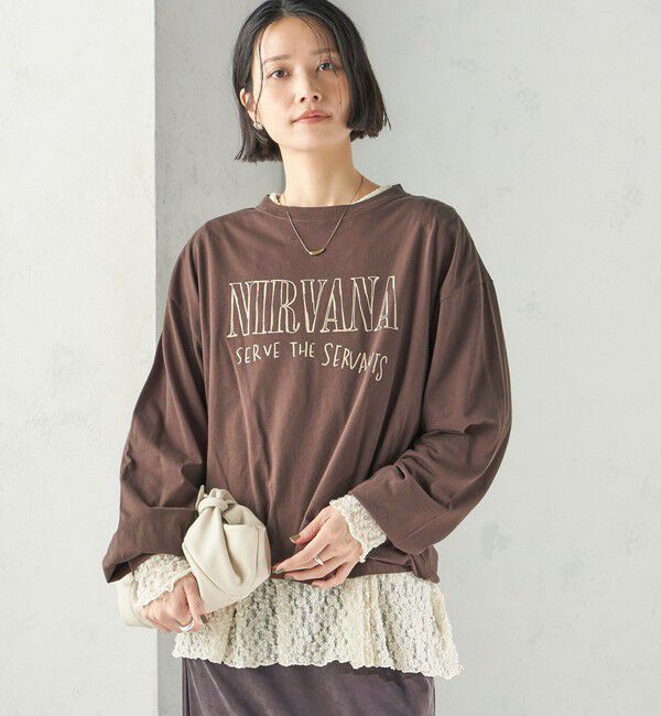 SHIPS for women「【SHIPS別注】GOOD ROCK SPEED: MUSIC LONG T-SH」|Tシャツ・カットソー|