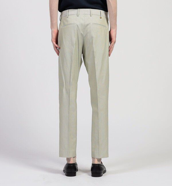 TOMORROWLAND BUYING WEAR「PT TRINO Rebel Fit コットンシルク ノープリーツスラックス」|スラックス|