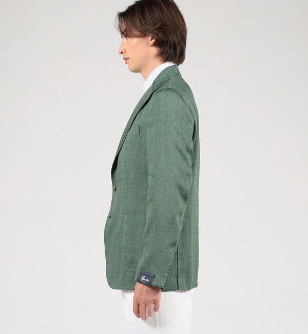 TOMORROWLAND BUYING WEAR「GABO リネンウール シングルブレステッド2Bジャケット」|テーラードジャケット|