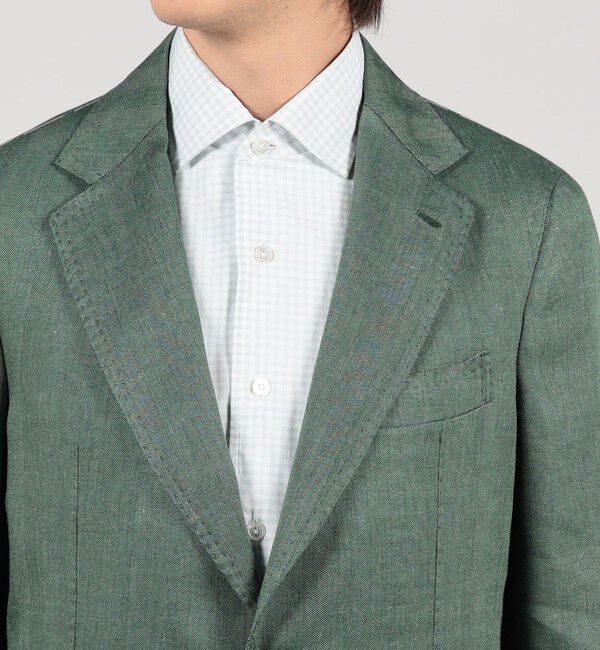 TOMORROWLAND BUYING WEAR「GABO リネンウール シングルブレステッド2Bジャケット」|テーラードジャケット|