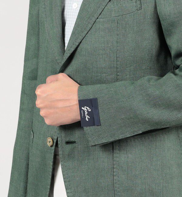 TOMORROWLAND BUYING WEAR「GABO リネンウール シングルブレステッド2Bジャケット」|テーラードジャケット|