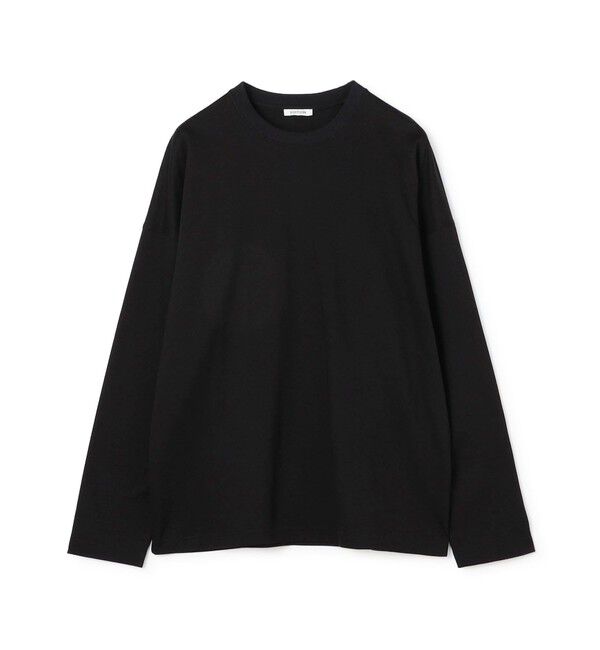 Edition「コットンモックロディクルーネックプルオーバー」|Tシャツ・カットソー|19 ブラック