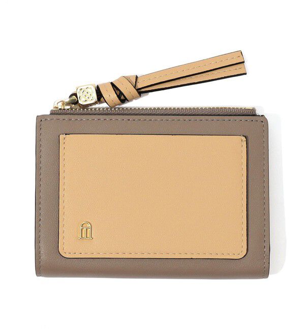 TOMORROWLAND GOODS「ATELIER TOMORROW BI-FOLD レザーウォレット」|財布|15 トープ