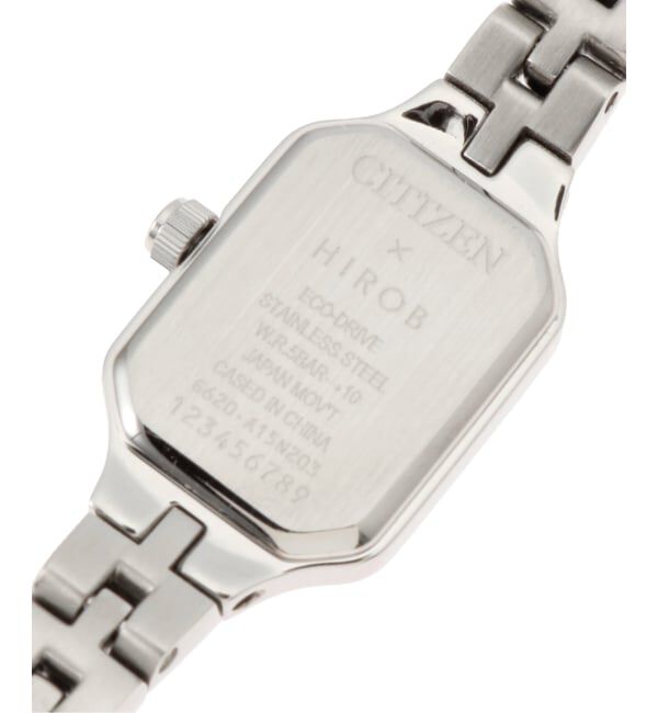 HIROB「CITIZEN Kii Exclusive EG2040-55B Silver 別注」|腕時計|