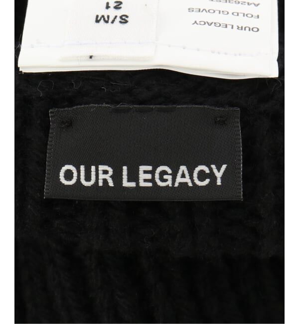 EYETHINK「OUR LEGACY FOLD GLOVES  Black Wool S/M」|手袋|