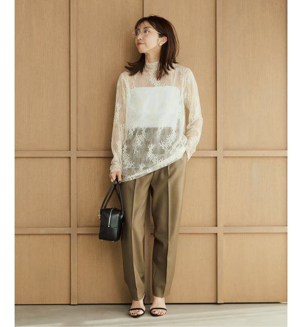 VERMEIL par iena「《追加》Soft Lace トップス」|シャツ・ブラウス|