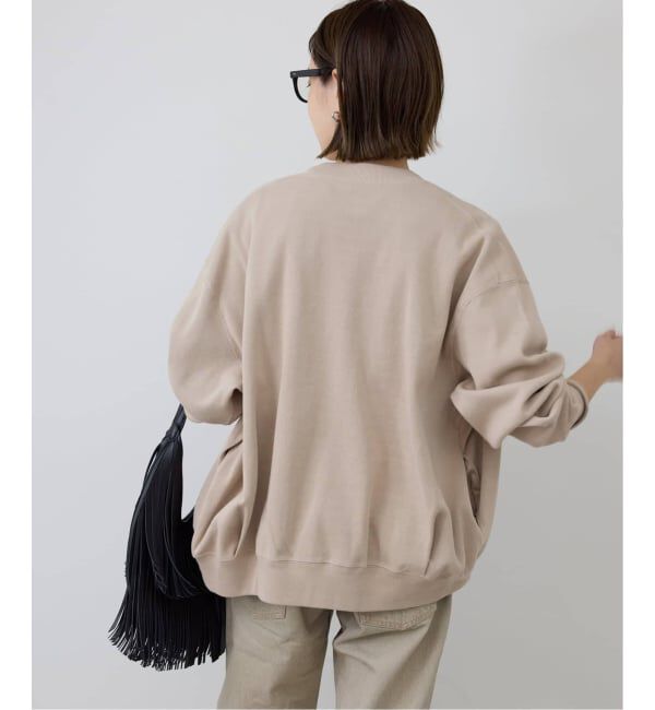 SLOBE IENA「《WEB限定/追加》ダブルZIP クルーネックカーディガン」|カーディガン|
