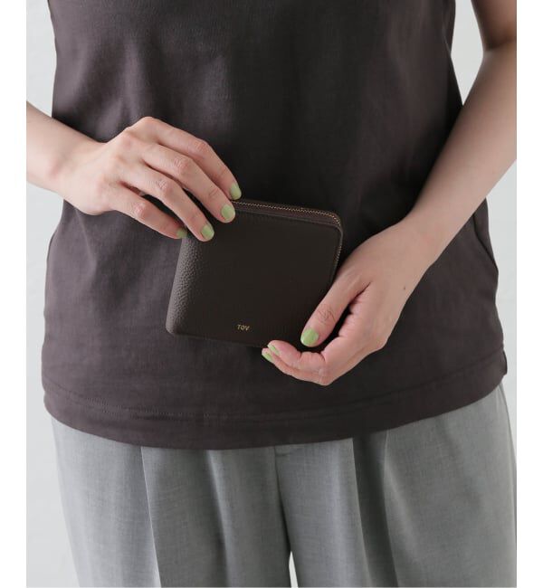 SLOBE IENA「TOV/トーヴ レザースクエアウォレット T26W01W626」|財布|