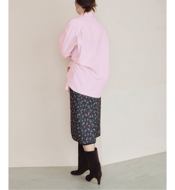 IENA LA BOUCLE「コットンシルクタイプライターシャツ」|シャツ・ブラウス|