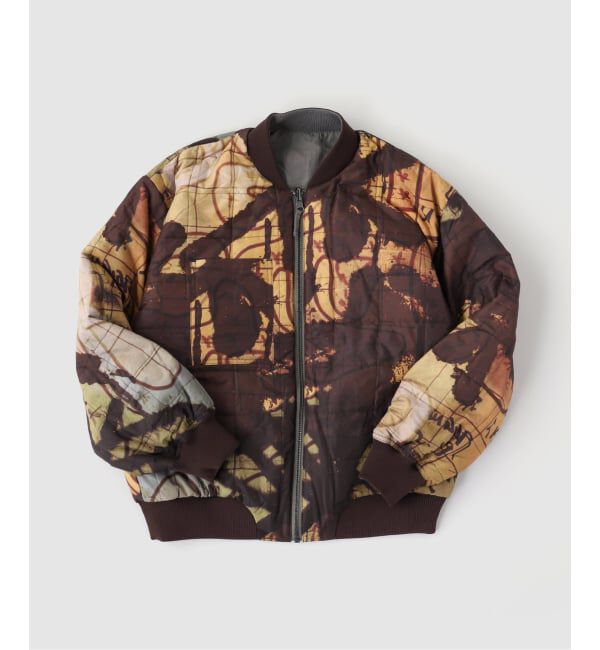 PULP「P.A.M. / パム ADORNED REVERSIBLE BOMBER JACKET」|ブルゾン・スタジャン|