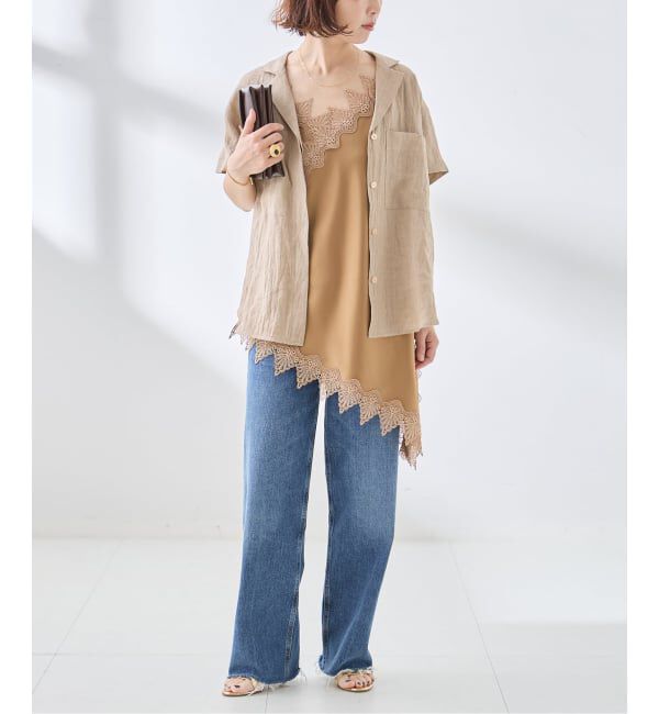 journal standard L'essage「The Loom/ザ ルーム LACE CAMISOLE TOP キャミソール」|キャミソール|