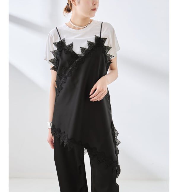 journal standard L'essage「The Loom/ザ ルーム LACE CAMISOLE TOP キャミソール」|キャミソール|