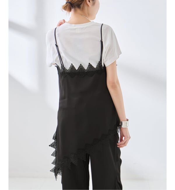 journal standard L'essage「The Loom/ザ ルーム LACE CAMISOLE TOP キャミソール」|キャミソール|