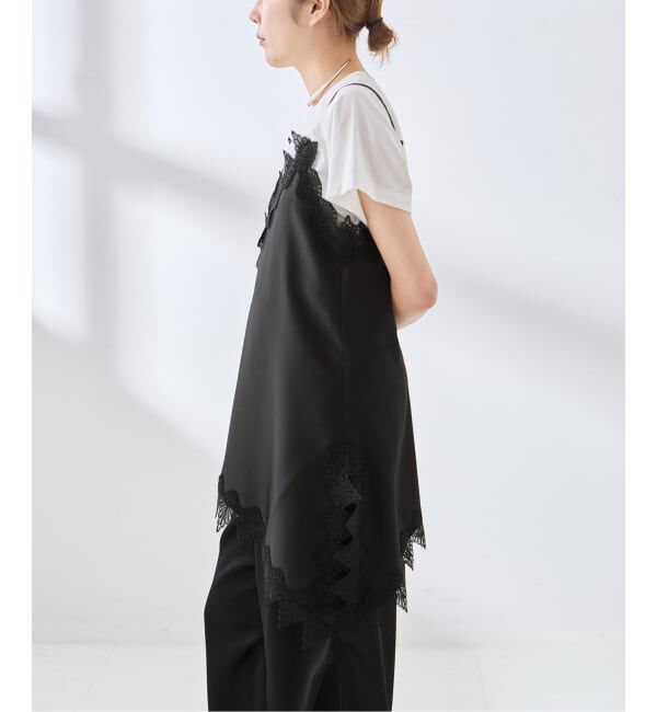 journal standard L'essage「The Loom/ザ ルーム LACE CAMISOLE TOP キャミソール」|キャミソール|