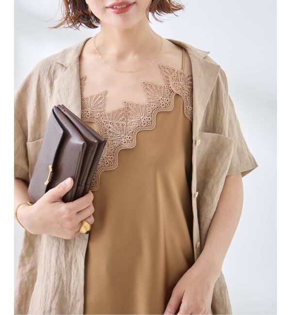 journal standard L'essage「The Loom/ザ ルーム LACE CAMISOLE TOP キャミソール」|キャミソール|