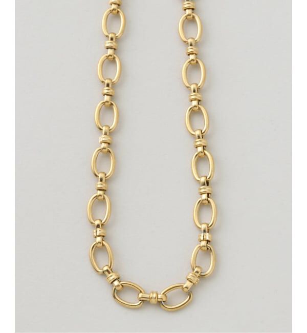 journal standard L'essage「MERAKI/メラキ OVAL CHAIN NECKLACE ネックレス」|ネックレス|