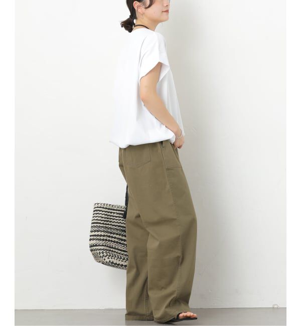 JOURNAL STANDARD relume「《WEB限定追加2》コットンドロップショルダー ドロストT」|Tシャツ・カットソー|