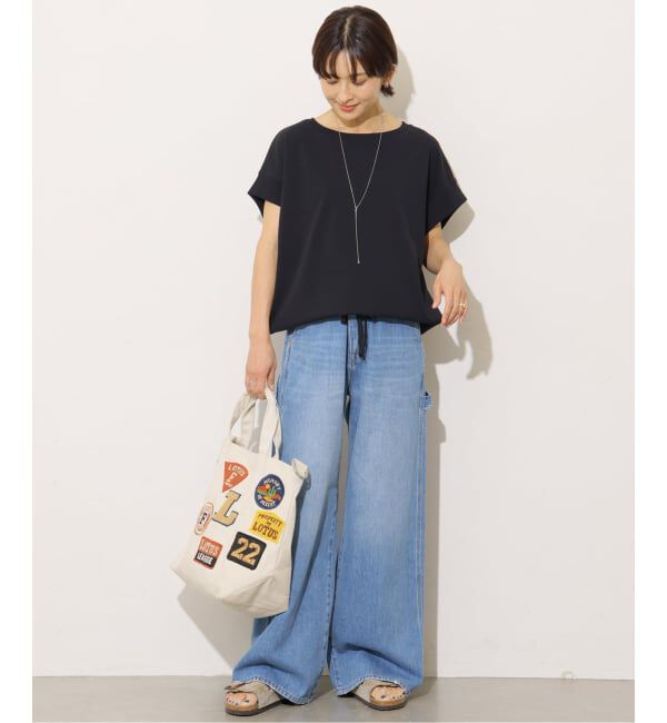 JOURNAL STANDARD relume「《WEB限定追加2》コットンドロップショルダー ドロストT」|Tシャツ・カットソー|