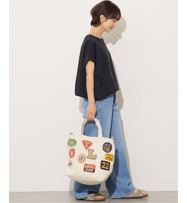 JOURNAL STANDARD relume「《WEB限定追加2》コットンドロップショルダー ドロストT」|Tシャツ・カットソー|