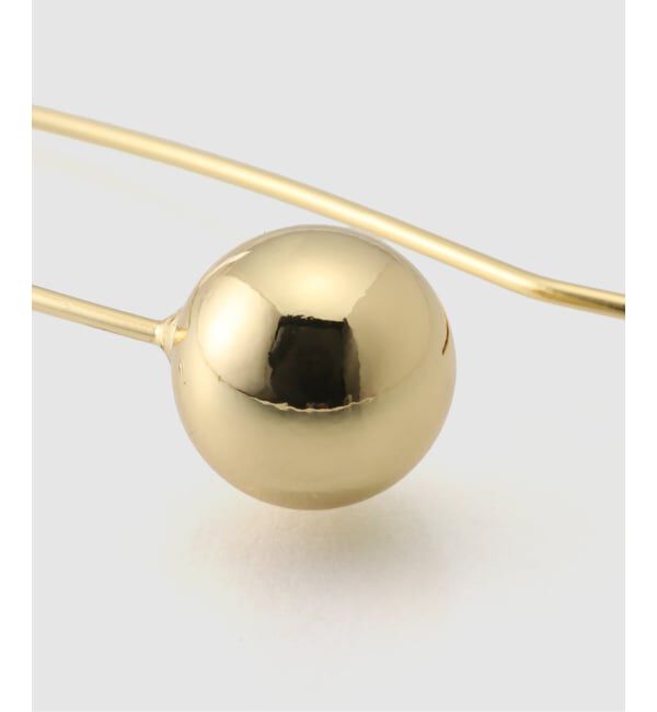 JOURNAL STANDARD relume「【Kenneth Jay Lane/ケネス ジェイ レーン】 gold drop wire earring」|ピアス|