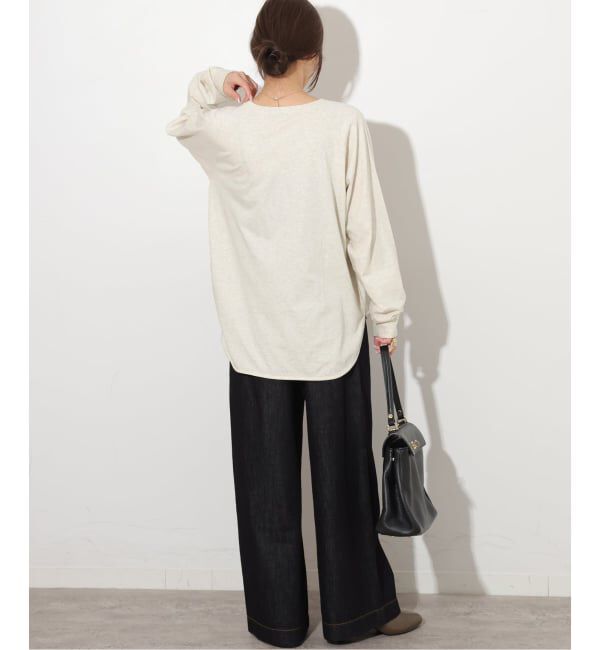 JOURNAL STANDARD relume「《新色》ラグランスリーブカレッジロングスリーブTEE」|Tシャツ・カットソー|