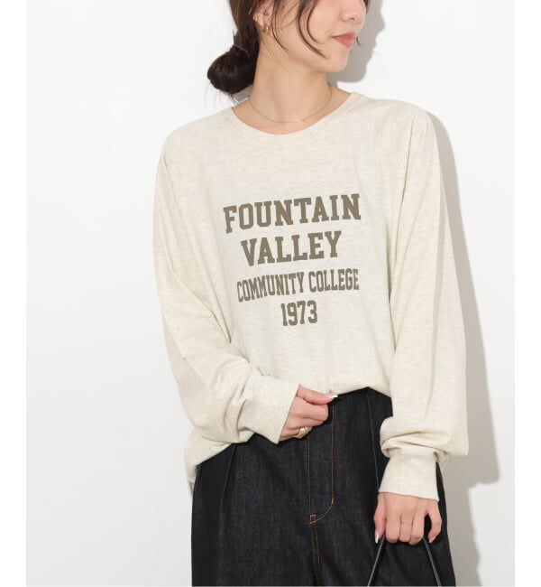 JOURNAL STANDARD relume「《新色》ラグランスリーブカレッジロングスリーブTEE」|Tシャツ・カットソー|