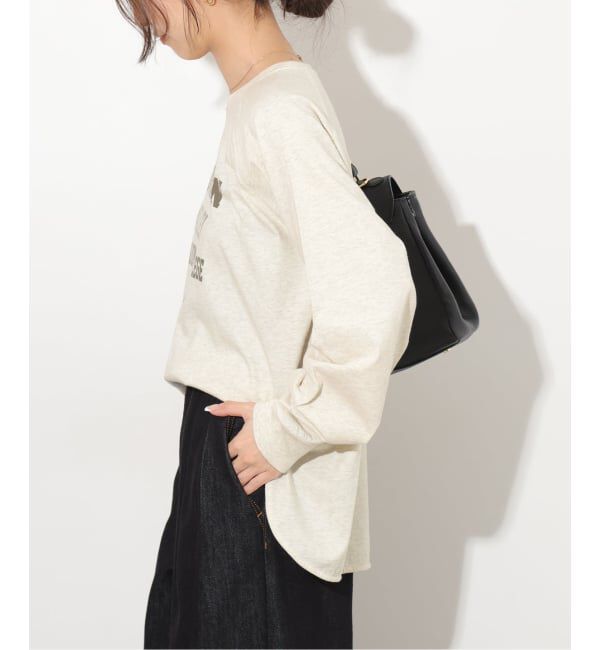 JOURNAL STANDARD relume「《新色》ラグランスリーブカレッジロングスリーブTEE」|Tシャツ・カットソー|