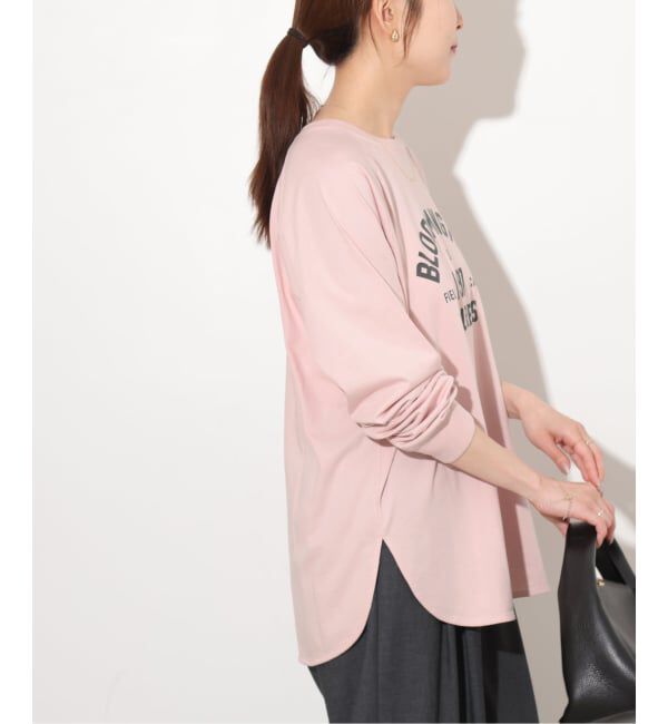 JOURNAL STANDARD relume「《新色》ラグランスリーブカレッジロングスリーブTEE」|Tシャツ・カットソー|