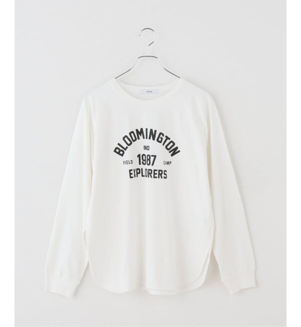 JOURNAL STANDARD relume「《新色》ラグランスリーブカレッジロングスリーブTEE」|Tシャツ・カットソー|
