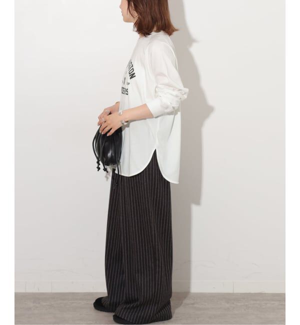 JOURNAL STANDARD relume「《新色》ラグランスリーブカレッジロングスリーブTEE」|Tシャツ・カットソー|
