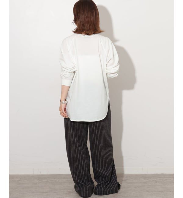 JOURNAL STANDARD relume「《新色》ラグランスリーブカレッジロングスリーブTEE」|Tシャツ・カットソー|