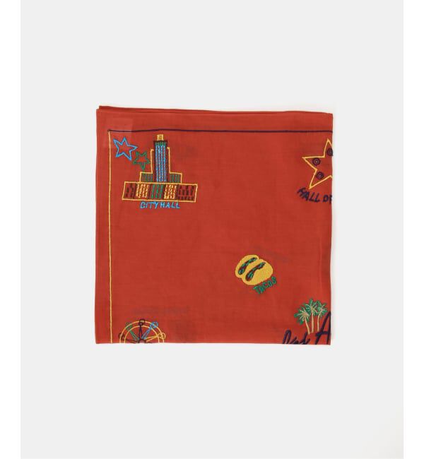 JOURNAL STANDARD relume「RELUME City Handkerchief」|ハンカチ|レッド