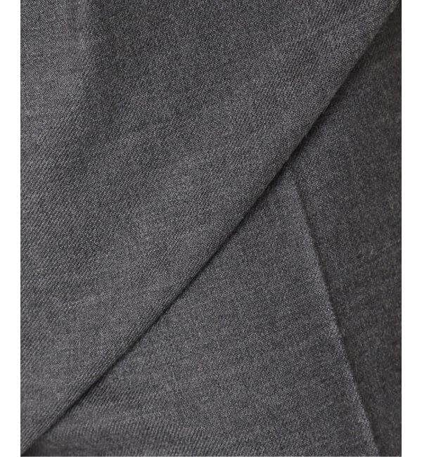 U by SPICK&SPAN「ツイルストレッチタックパンツ」|スラックス|