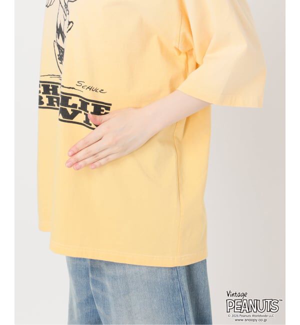 FRAMeWORK「JOHNBULL/ジョンブル PEANUTS CHARLIE BROWN TEE」|Tシャツ・カットソー|
