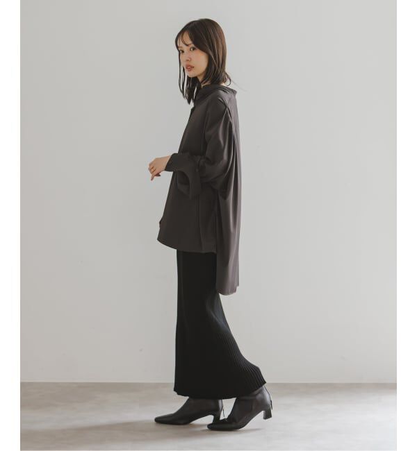 NOBLE「COG THE BIGSMOKE/コグザビッグスモーク OLGA BAND COLLAR SHIRT」|シャツ・ブラウス|
