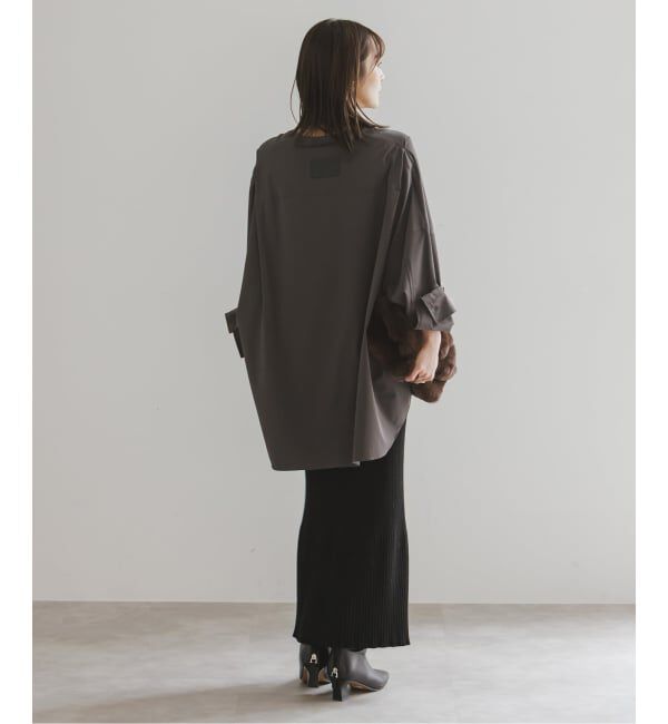 NOBLE「COG THE BIGSMOKE/コグザビッグスモーク OLGA BAND COLLAR SHIRT」|シャツ・ブラウス|
