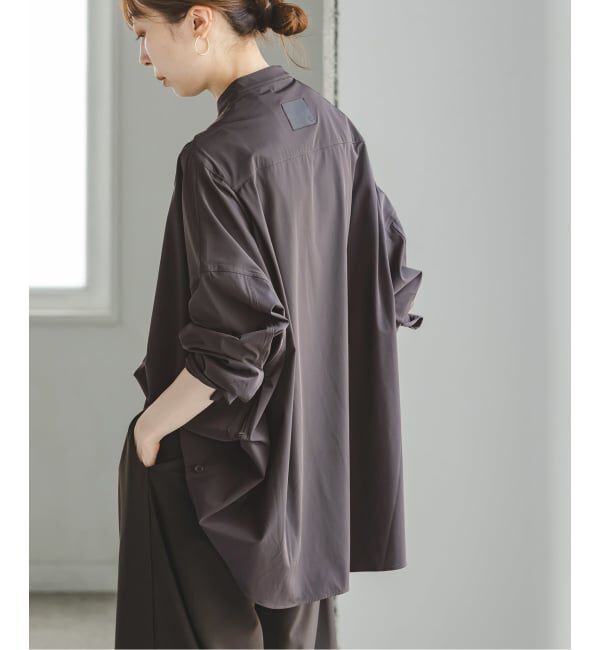 NOBLE「COG THE BIGSMOKE/コグザビッグスモーク OLGA BAND COLLAR SHIRT」|シャツ・ブラウス|