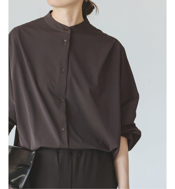 NOBLE「COG THE BIGSMOKE/コグザビッグスモーク OLGA BAND COLLAR SHIRT」|シャツ・ブラウス|