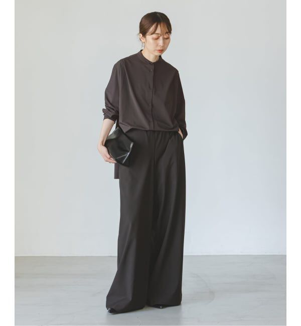 NOBLE「COG THE BIGSMOKE/コグザビッグスモーク OLGA BAND COLLAR SHIRT」|シャツ・ブラウス|