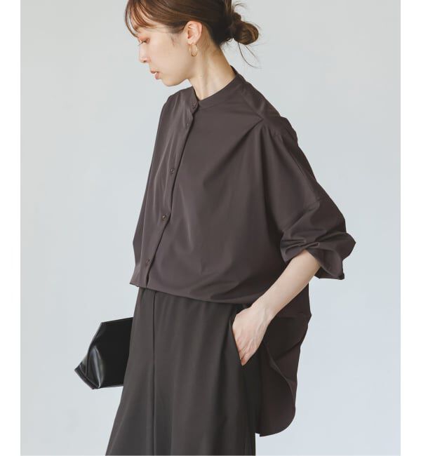 NOBLE「COG THE BIGSMOKE/コグザビッグスモーク OLGA BAND COLLAR SHIRT」|シャツ・ブラウス|